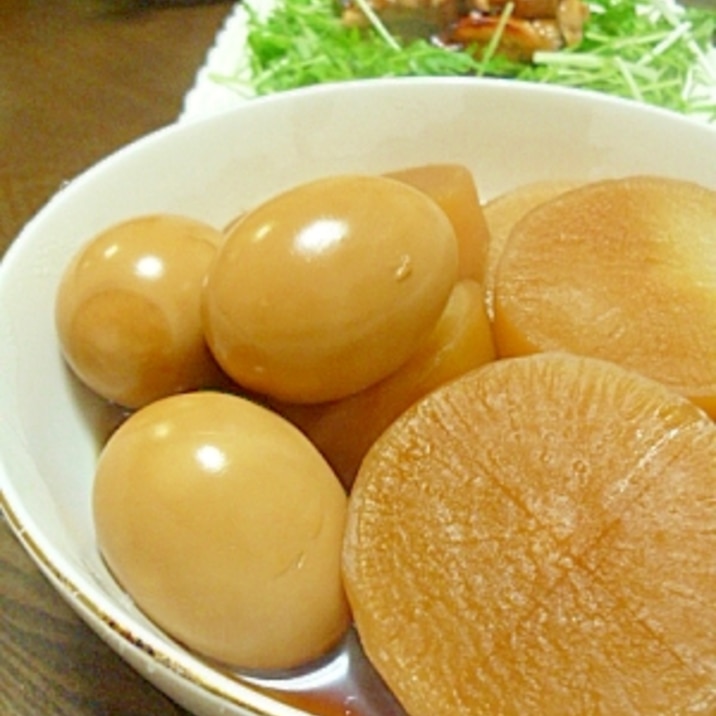 大根と卵の煮物 レシピ 作り方 By ほぉみぃ 楽天レシピ